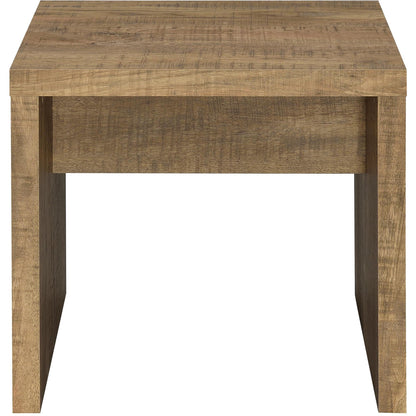  Coaster Furniture Lynette 704128-S2 2-piece Rectangular Coffee and End Table Set - Mango IMAGE 4