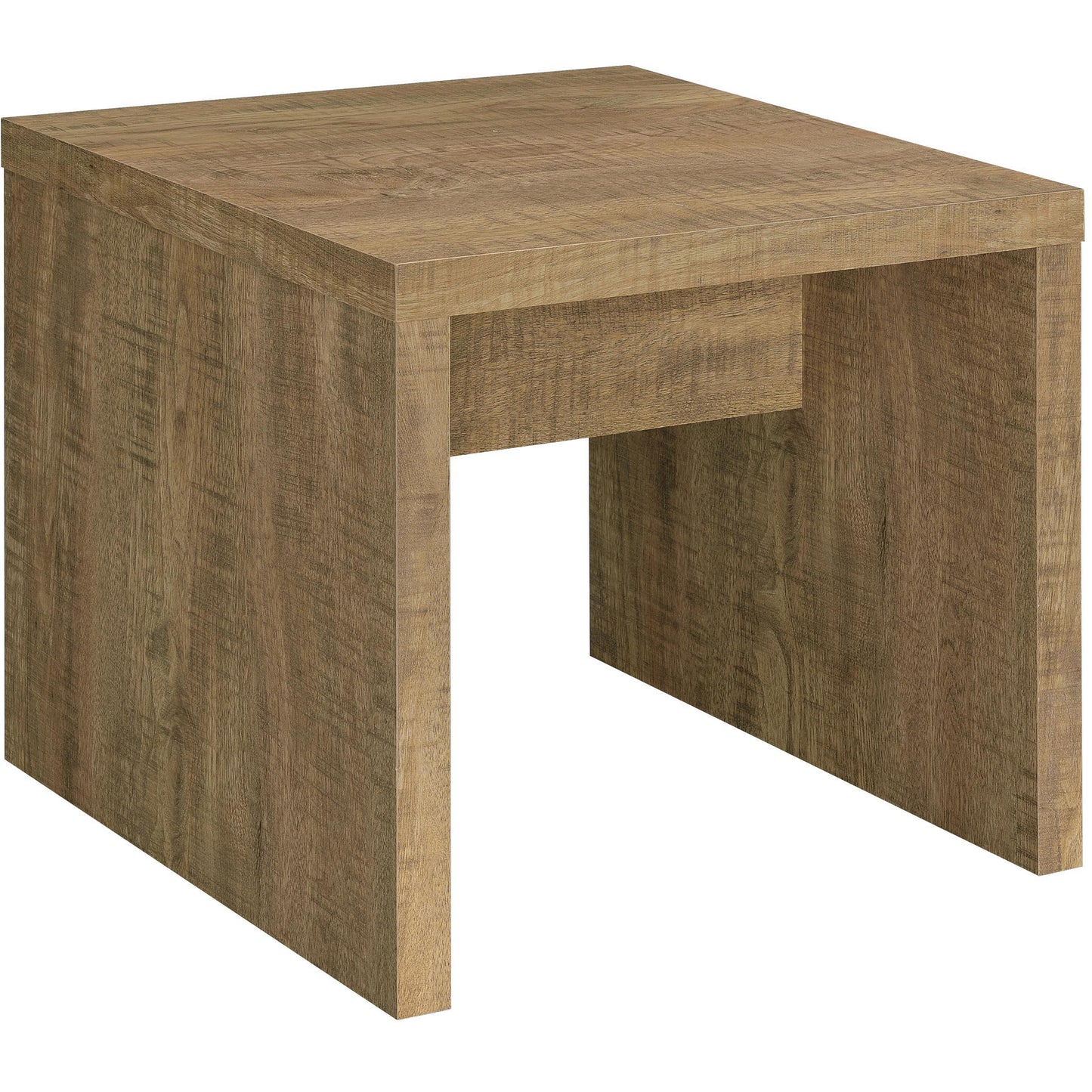  Coaster Furniture Lynette 704128-S3 3-piece Rectangular Coffee and End Table Set - Mango IMAGE 3