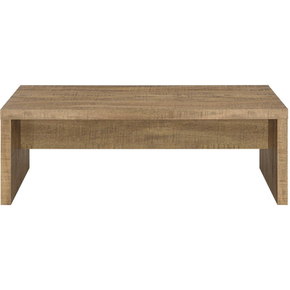  Coaster Furniture Lynette 704128-S3 3-piece Rectangular Coffee and End Table Set - Mango IMAGE 7
