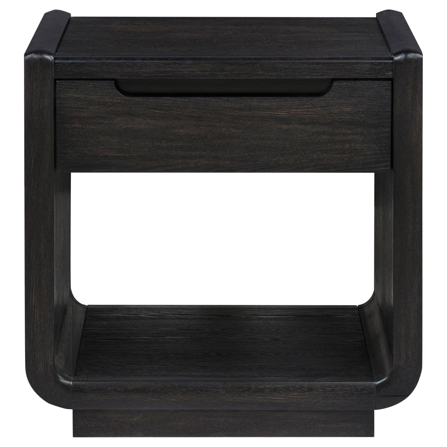 Coaster Furniture Leandro 704638-S2 2-piece Wood Coffee and End Table Set - Burnished Black IMAGE 13