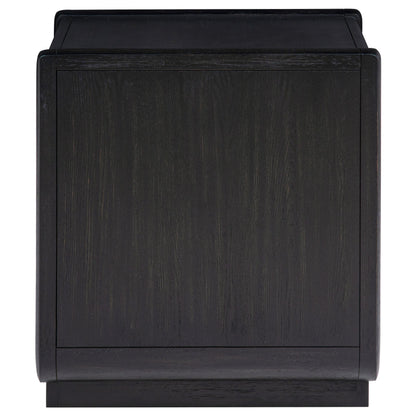  Coaster Furniture Leandro 704638-S2 2-piece Wood Coffee and End Table Set - Burnished Black IMAGE 7