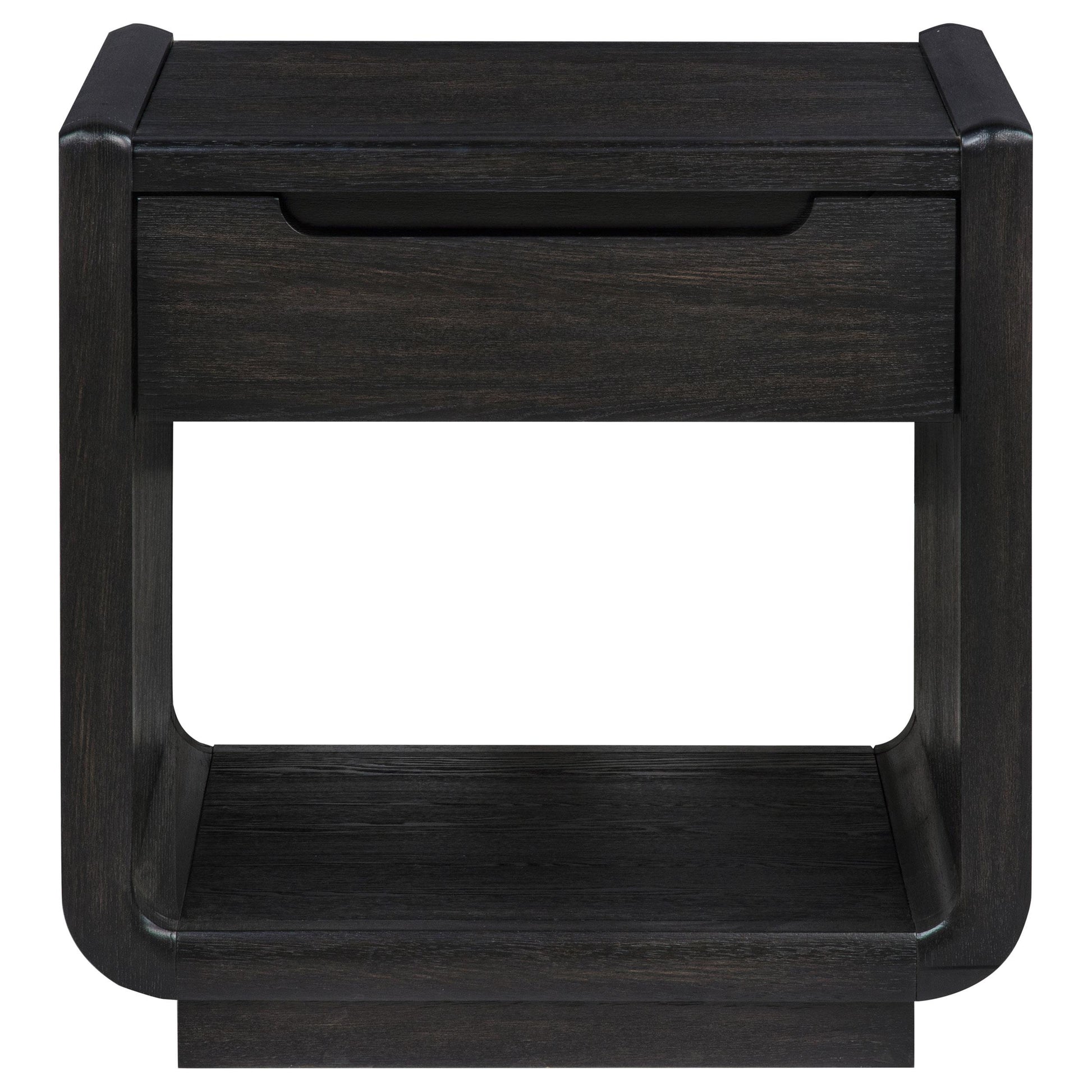  Coaster Furniture Leandro 704638-S3 3-piece Wood Coffee and End Table Set - Burnished Black IMAGE 9