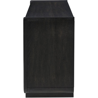  Coaster Furniture Leandro 704639 2-drawer Entryway Sofa Console Table - Burnished Black IMAGE 6