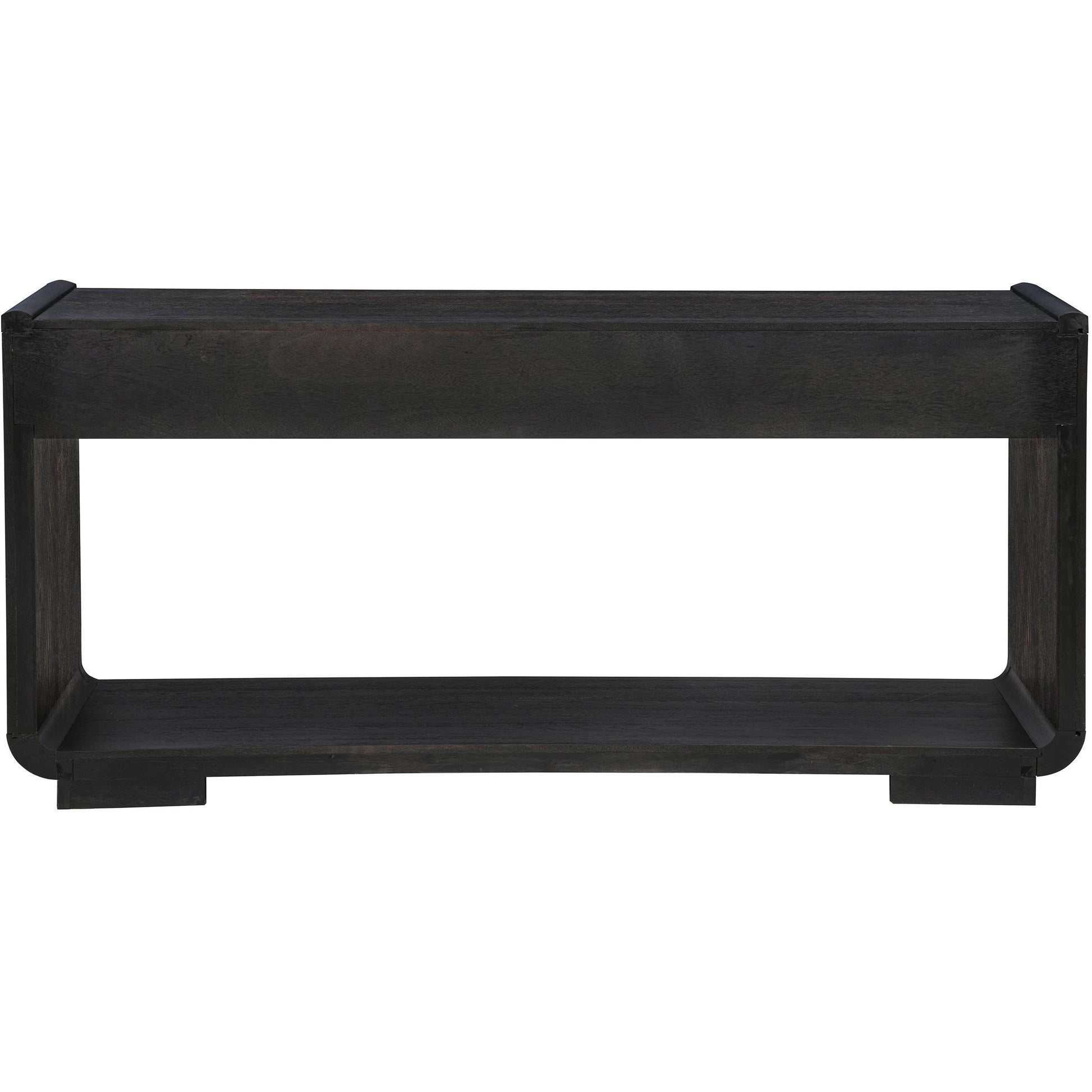  Coaster Furniture Leandro 704639 2-drawer Entryway Sofa Console Table - Burnished Black IMAGE 8