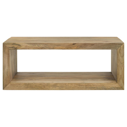  Coaster Furniture Benton 704838-S2 2-piece Solid Mango Coffee and End Table Set - Natural IMAGE 11