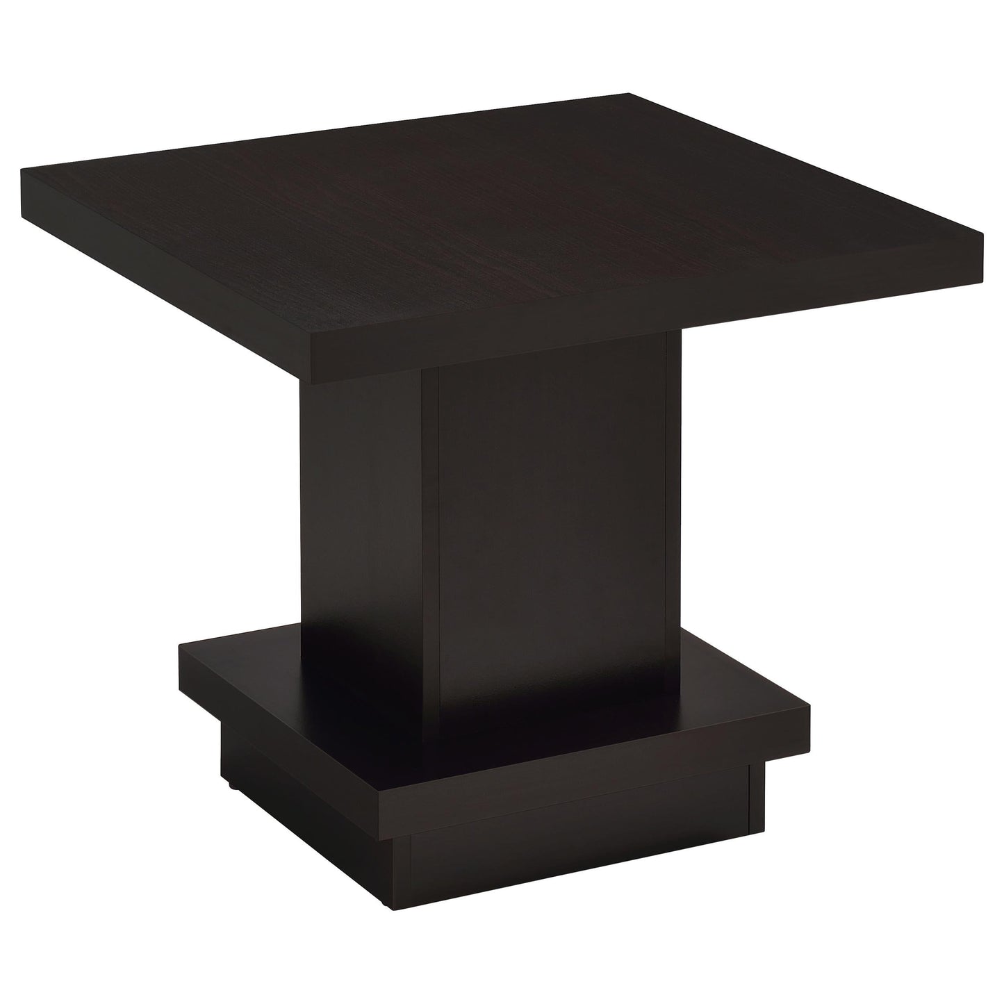  Coaster Furniture Reston 705168-S2 2-piece Square Coffee and End Table Set - Cappuccino IMAGE 10