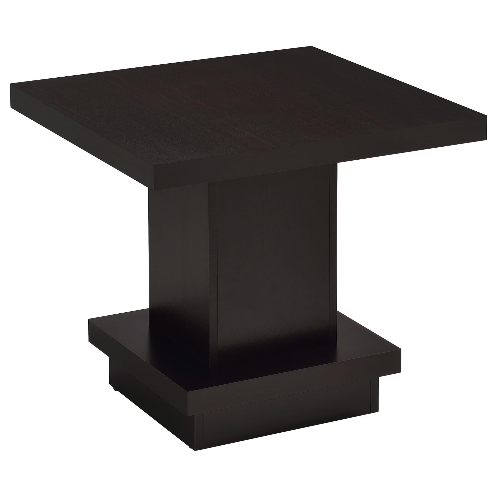  Coaster Furniture Reston 705168-S2 2-piece Square Coffee and End Table Set - Cappuccino IMAGE 10