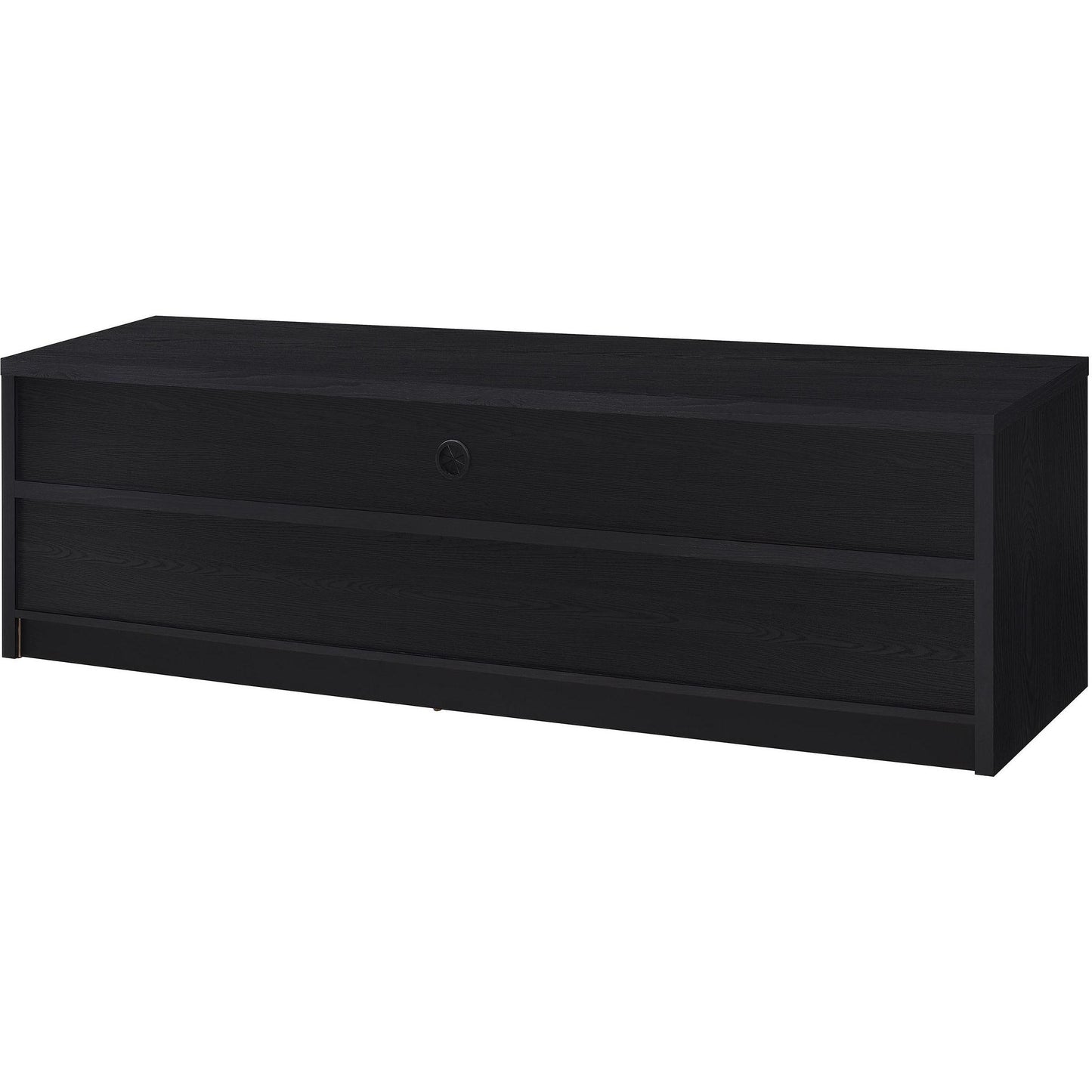  Coaster Furniture Rutland 705803 78-inch 3-drawer TV Stand Media Console - Black IMAGE 8