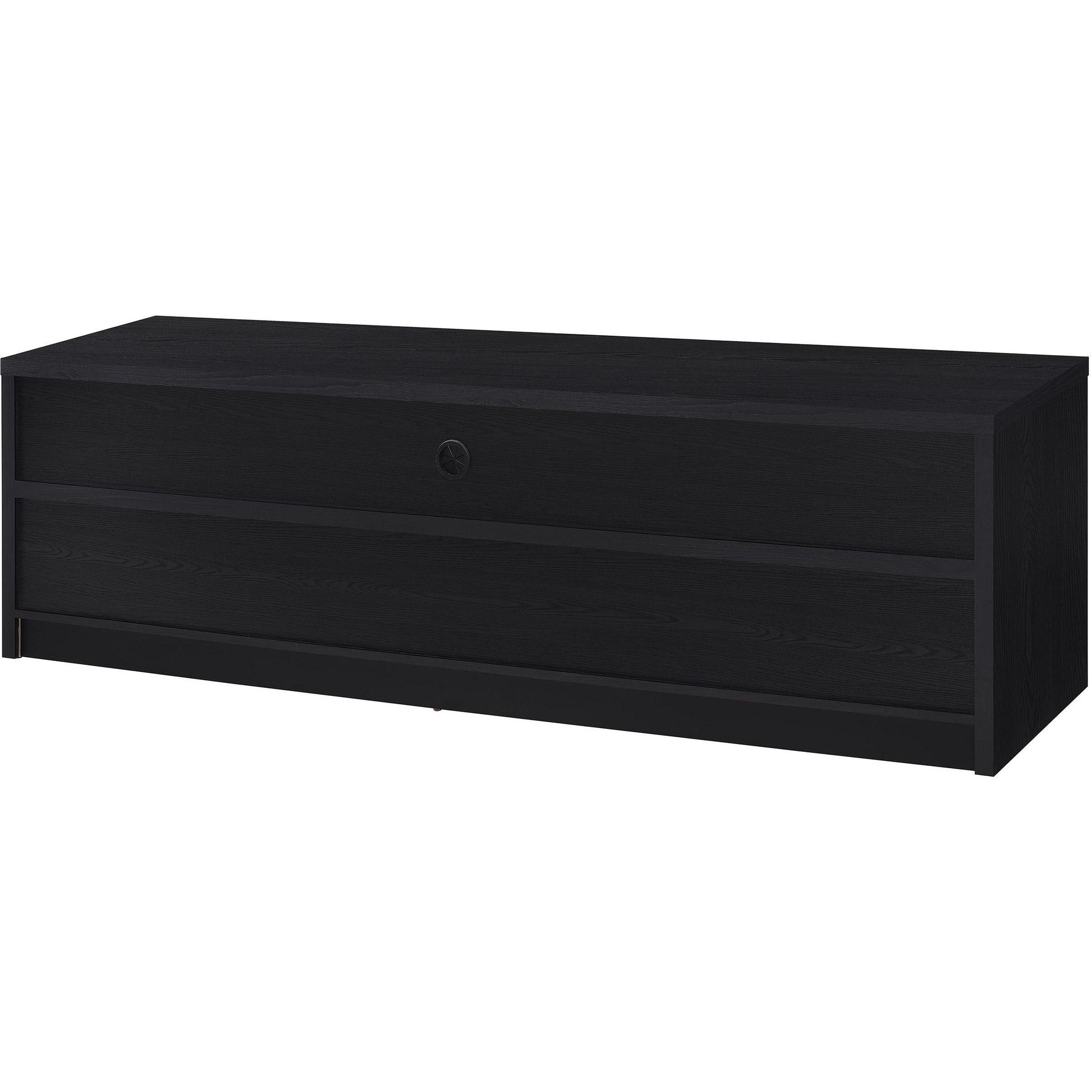  Coaster Furniture Rutland 705803 78-inch 3-drawer TV Stand Media Console - Black IMAGE 8