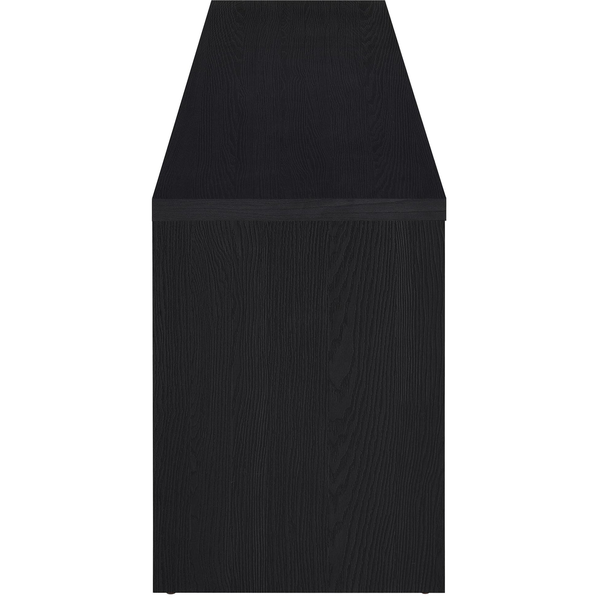  Coaster Furniture Rutland 705803 78-inch 3-drawer TV Stand Media Console - Black IMAGE 9
