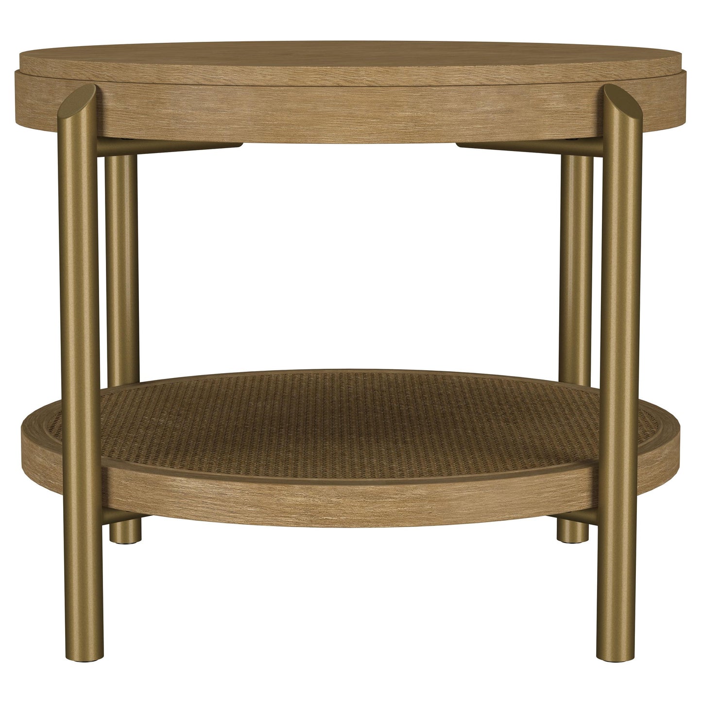 Coaster Furniture Arini 706188-S2 2-piece Round Coffee and End Table Set - Sand Wash IMAGE 14