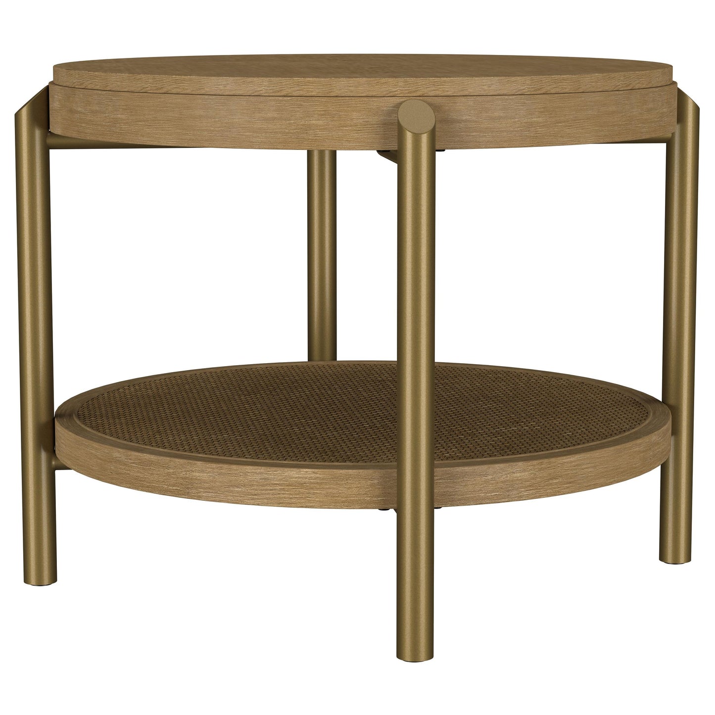  Coaster Furniture Arini 706188-S2 2-piece Round Coffee and End Table Set - Sand Wash IMAGE 15