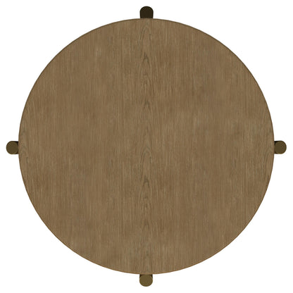  Coaster Furniture Arini 706188-S2 2-piece Round Coffee and End Table Set - Sand Wash IMAGE 3