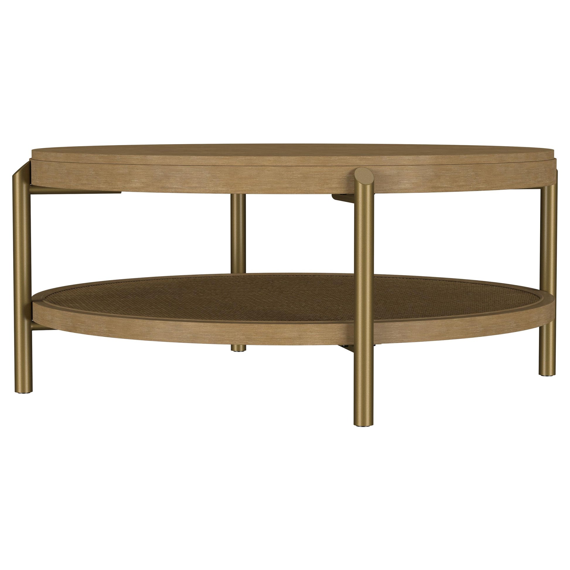  Coaster Furniture Arini 706188-S3 3-piece Round Coffee and End Table Set - Sand Wash IMAGE 6
