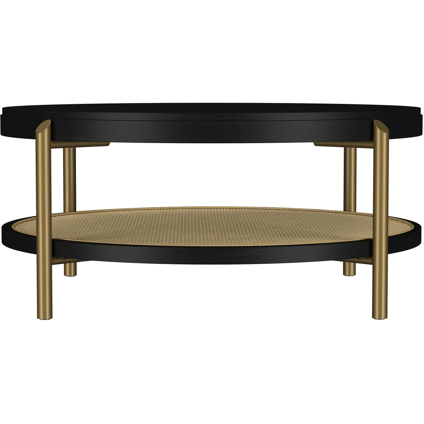  Coaster Furniture Arini 706198-S2 2-piece Round Coffee and End Table Set - Black IMAGE 7