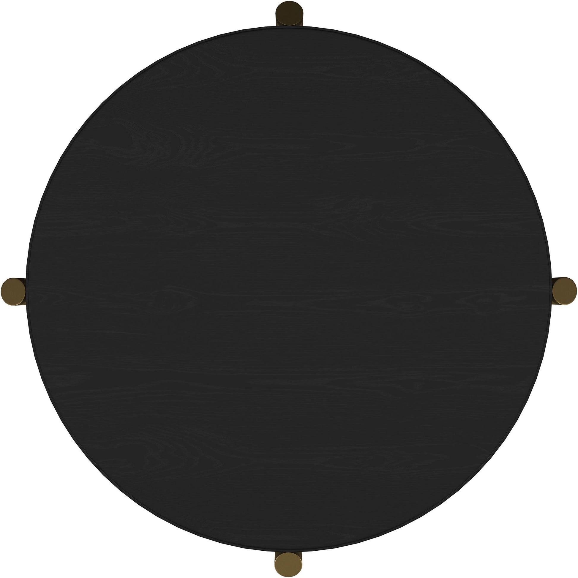  Coaster Furniture Arini 706198-S3 3-piece Round Coffee and End Table Set - Black IMAGE 9