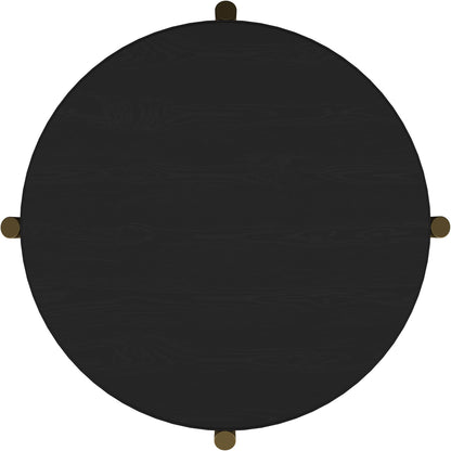  Coaster Furniture Arini 706198-S3 3-piece Round Coffee and End Table Set - Black IMAGE 9