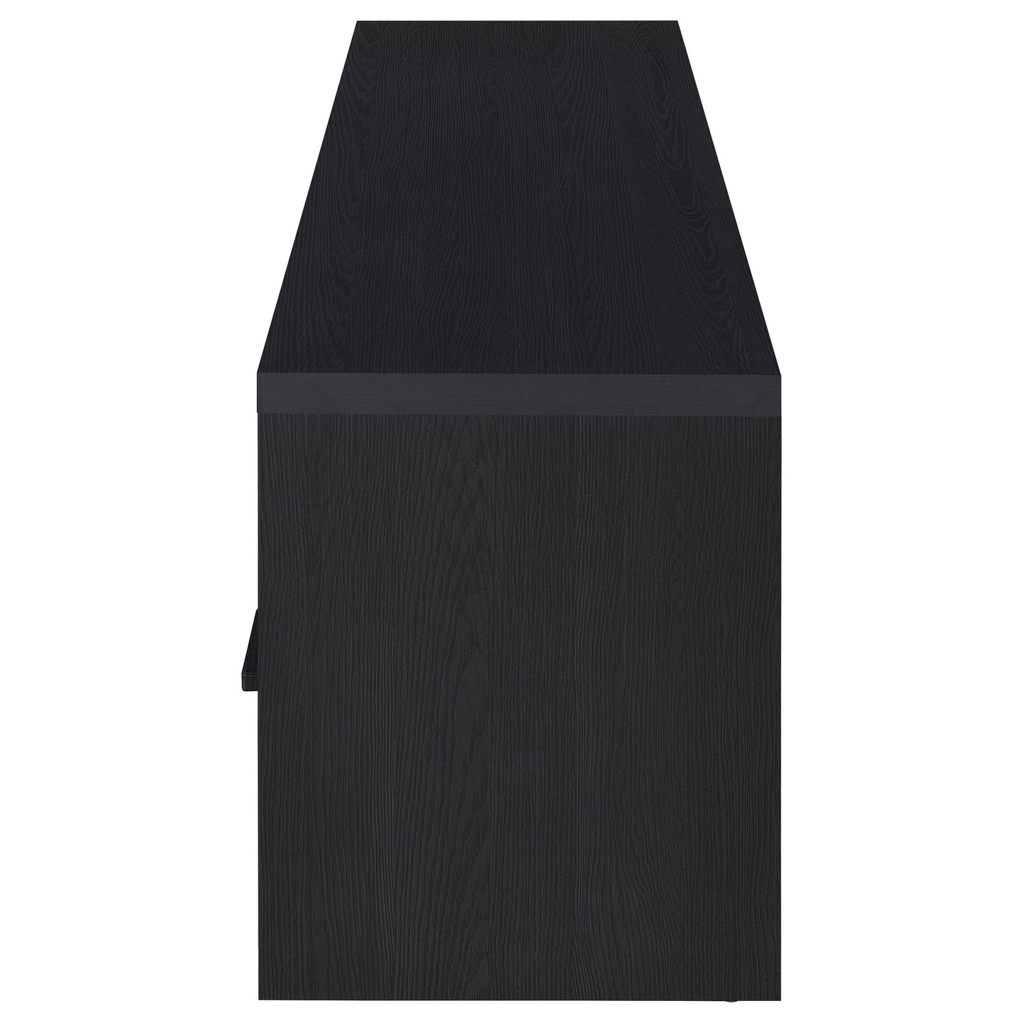  Coaster Furniture Murray 706213 70-inch 2-door TV Stand Media Console - Black IMAGE 7