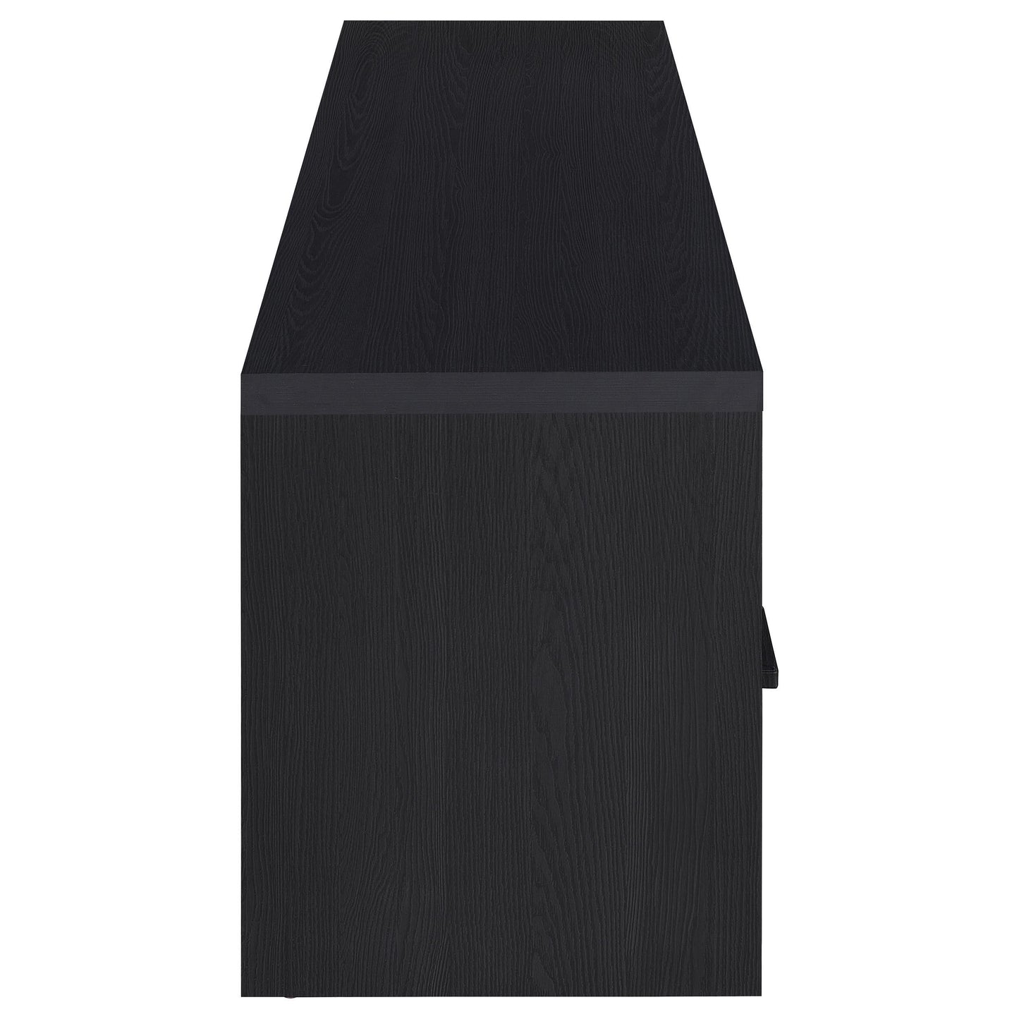  Coaster Furniture Murray 706213 70-inch 2-door TV Stand Media Console - Black IMAGE 8