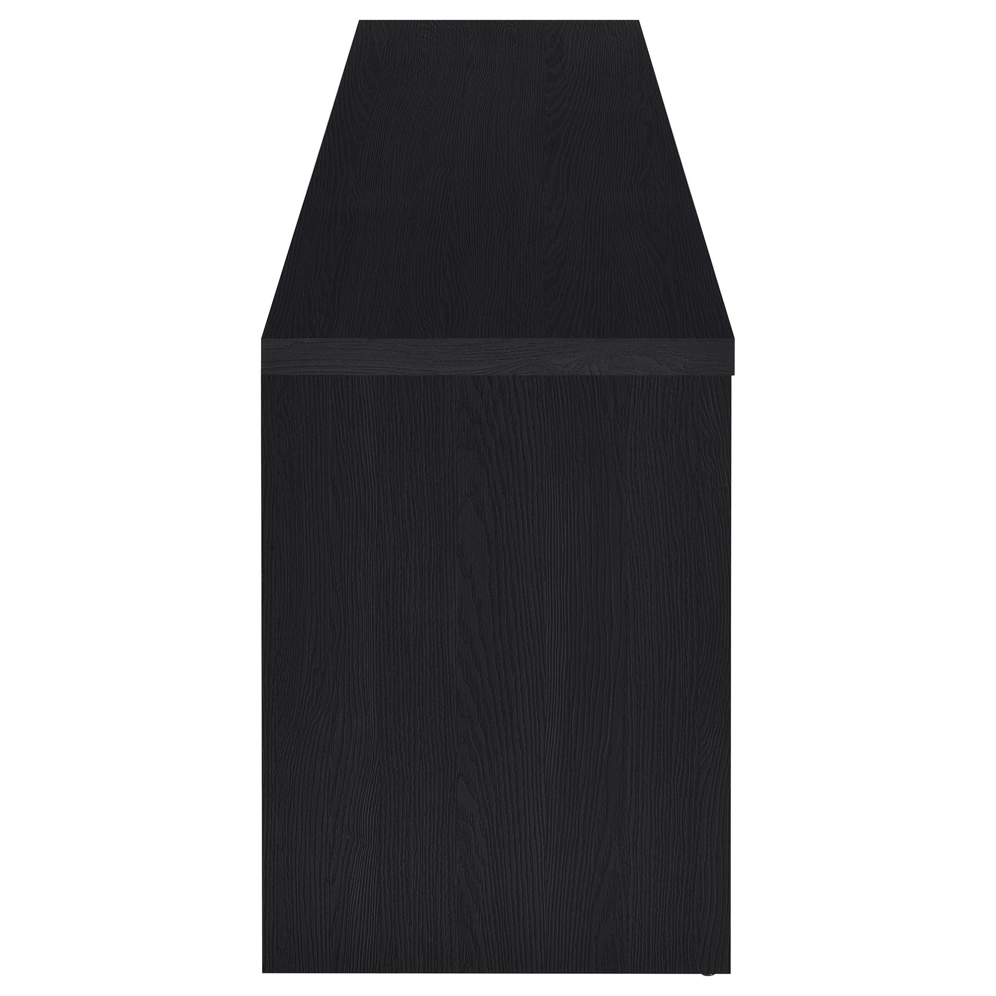  Coaster Furniture Winfield 706222 60-inch 2-door TV Stand Media Console - Black IMAGE 1