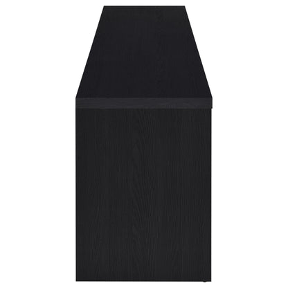  Coaster Furniture Winfield 706222 60-inch 2-door TV Stand Media Console - Black IMAGE 1