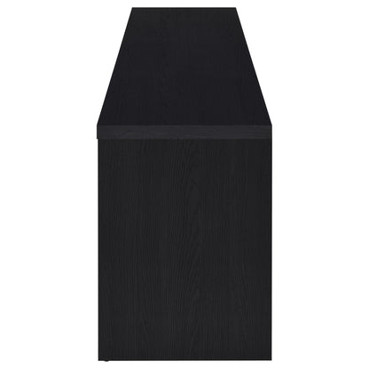  Coaster Furniture Winfield 706222 60-inch 2-door TV Stand Media Console - Black IMAGE 4