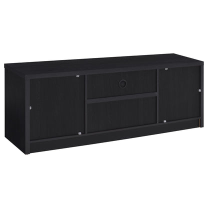  Coaster Furniture Winfield 706222 60-inch 2-door TV Stand Media Console - Black IMAGE 7
