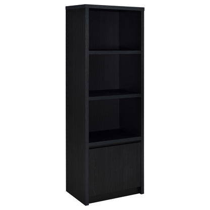  Coaster Furniture Winfield 706222-SET 3-piece Entertainment Center 60-inch TV Stand - Black IMAGE 5