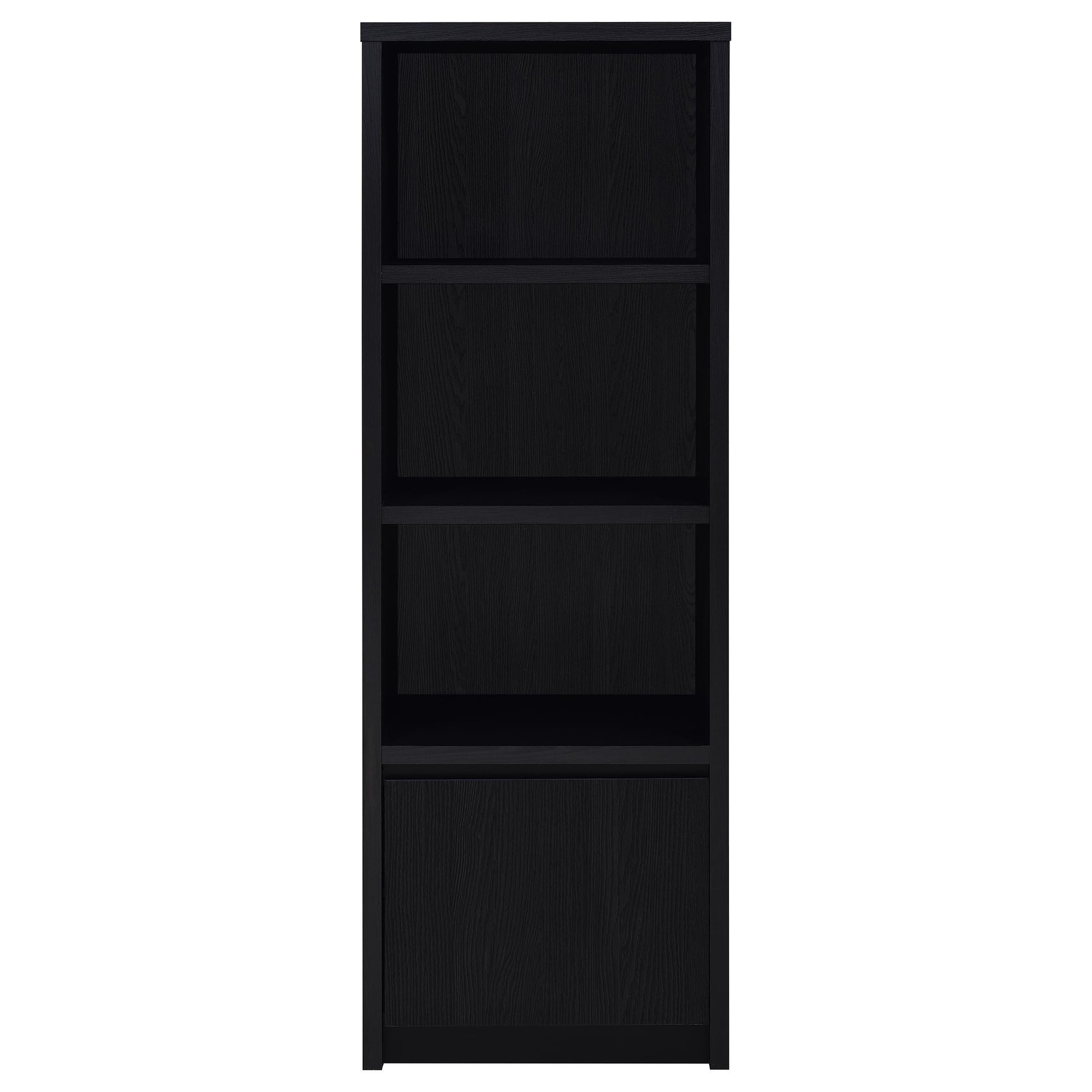  Coaster Furniture Winfield 706224 3-shelf Media Tower Entertainment Pier - Black IMAGE 11