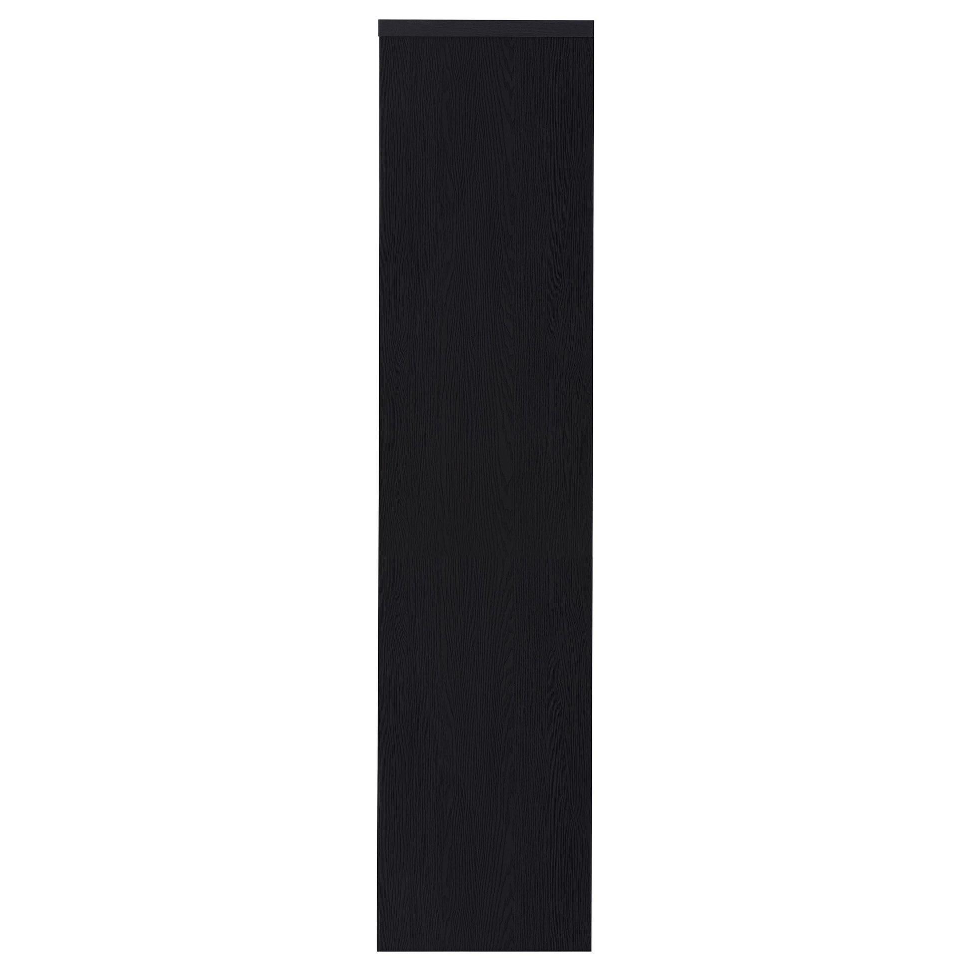  Coaster Furniture Winfield 706224 3-shelf Media Tower Entertainment Pier - Black IMAGE 4