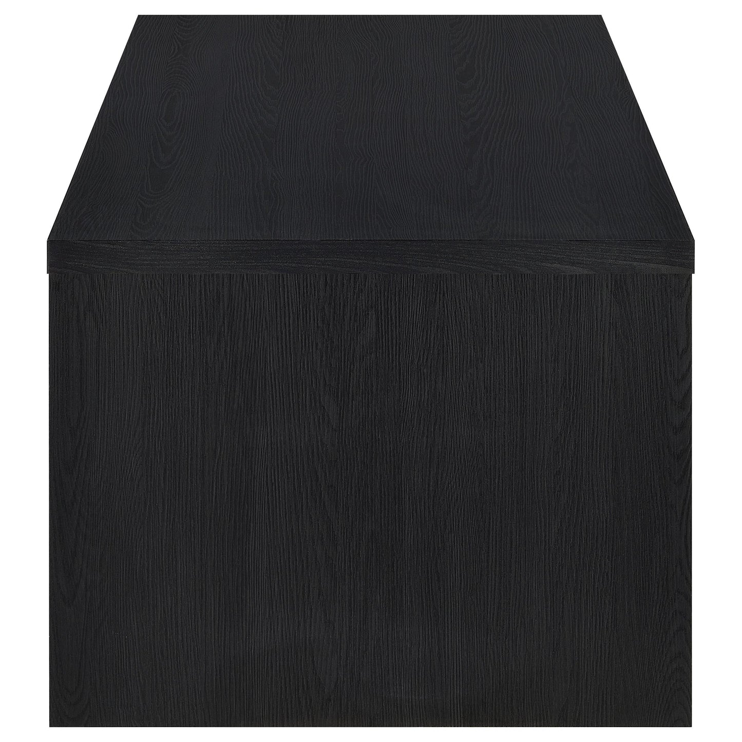  Coaster Furniture Knapp 706228 Lift Top Coffee Table with Dual Drawers - Black IMAGE 5