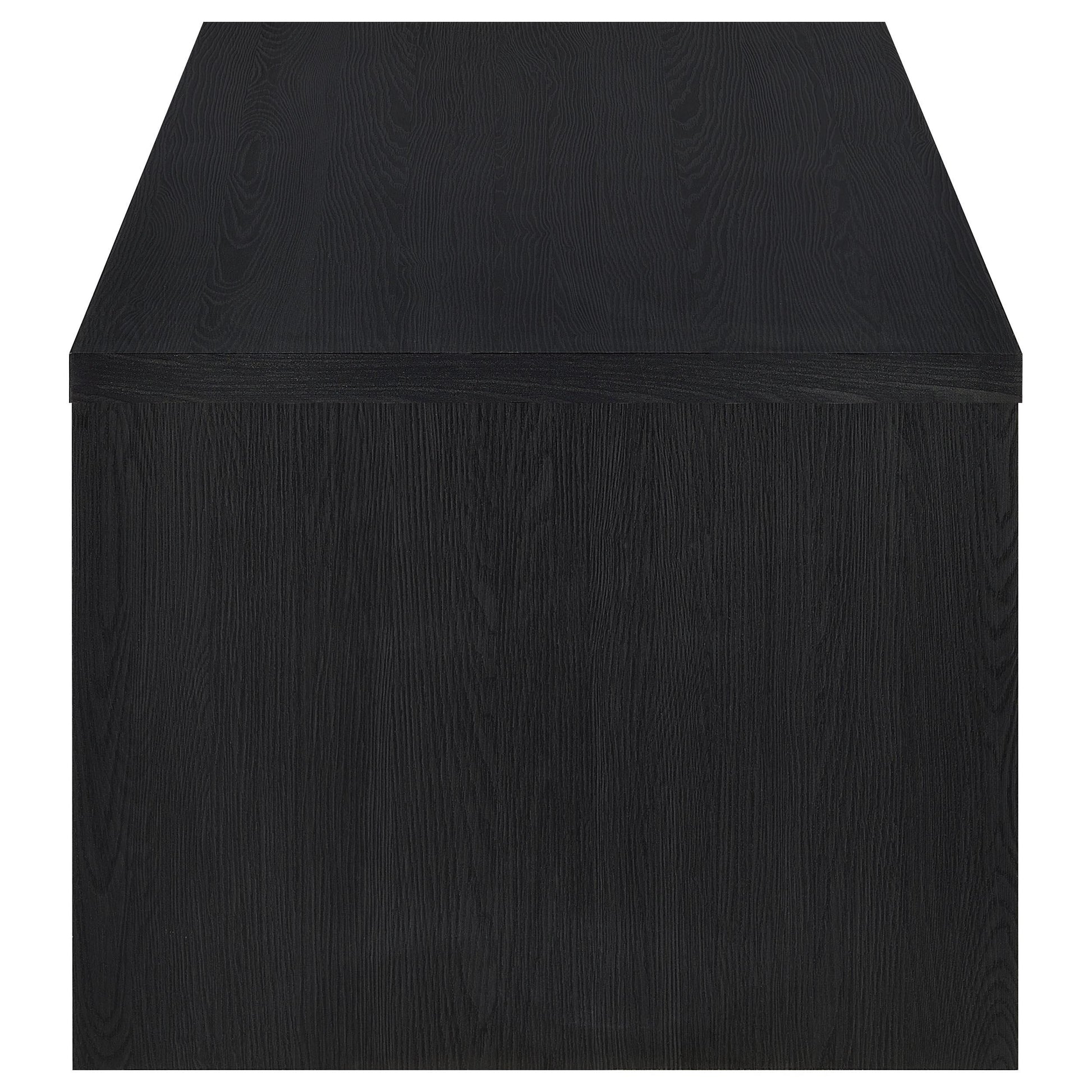  Coaster Furniture Knapp 706228 Lift Top Coffee Table with Dual Drawers - Black IMAGE 5