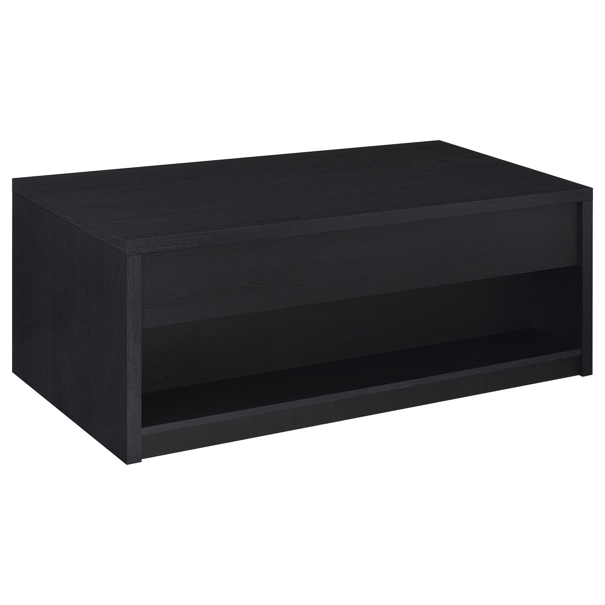  Coaster Furniture Knapp 706228-S2 2-piece Lift Top Coffee Table Set - Black IMAGE 2