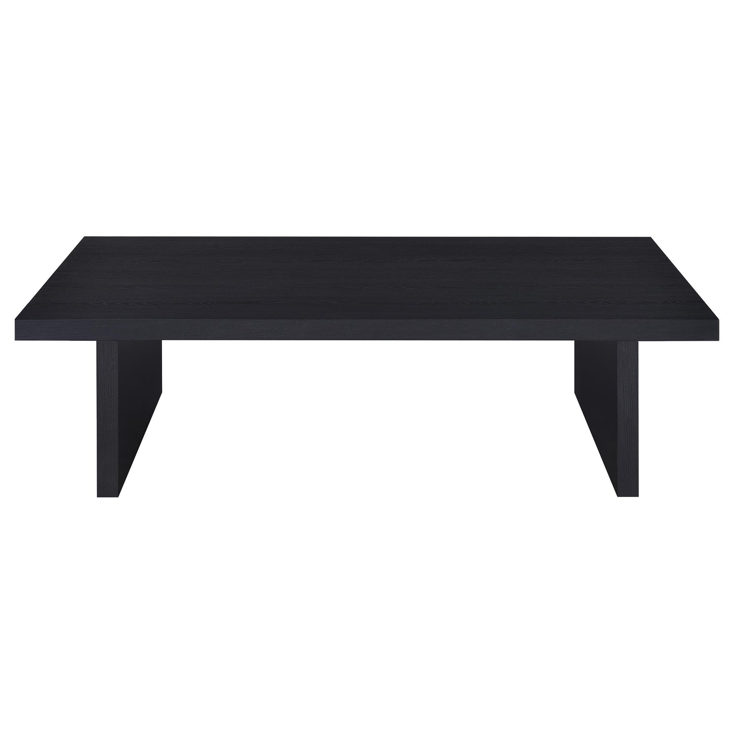  Coaster Furniture Max 706278-S2 2-piece Rectangular Coffee and End Table Set - Black IMAGE 11