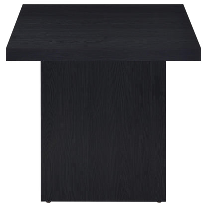  Coaster Furniture Max 706278-S2 2-piece Rectangular Coffee and End Table Set - Black IMAGE 12