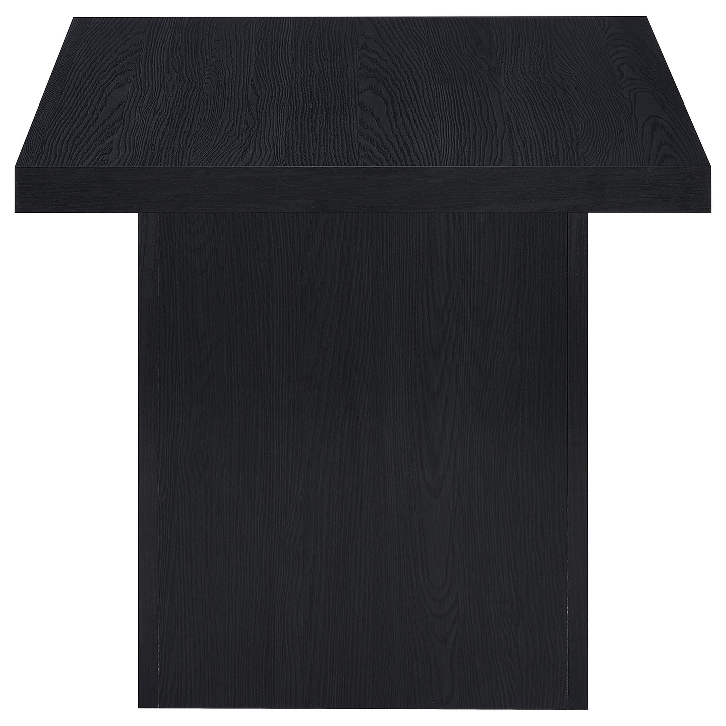  Coaster Furniture Max 706278-S2 2-piece Rectangular Coffee and End Table Set - Black IMAGE 3