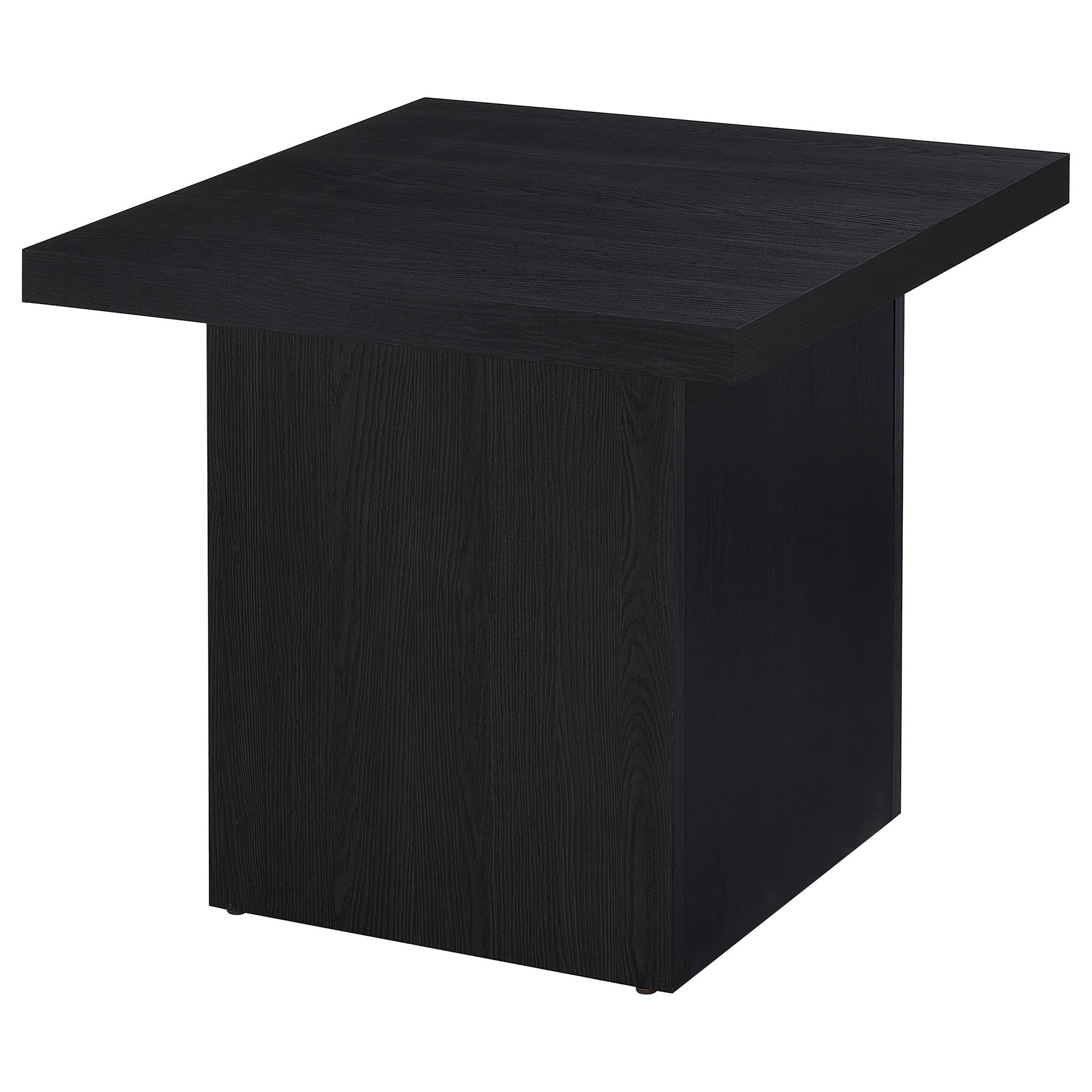  Coaster Furniture Max 706278-S3 3-piece Rectangular Coffee and End Table Set - Black IMAGE 10