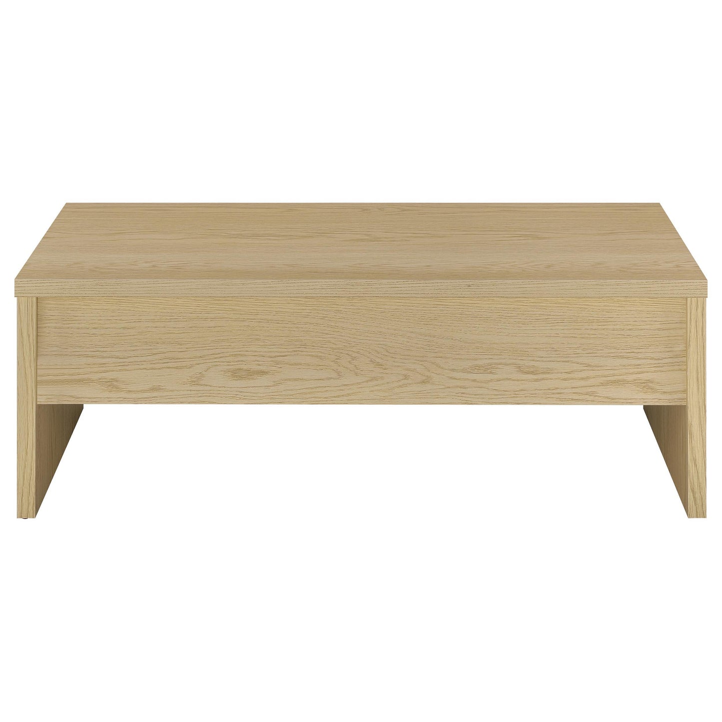  Coaster Furniture Canoga 706348-S2 2-piece Lift Top Cocktail Coffee Table Set - Light Oak IMAGE 13