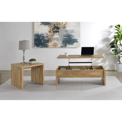  Coaster Furniture Canoga 706358 Engineered Wood Lift Top Coffee Table - Mango IMAGE 10