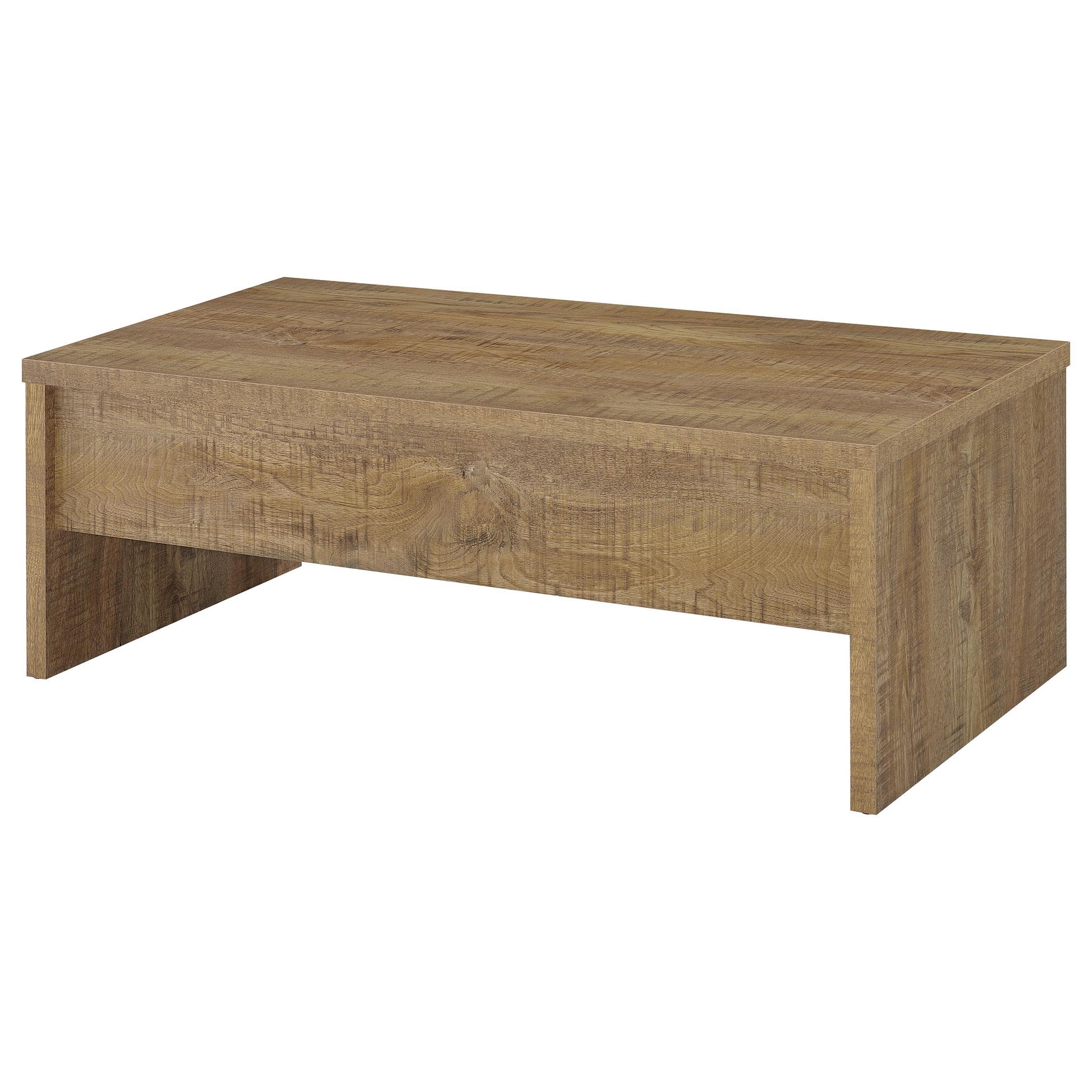  Coaster Furniture Canoga 706358 Engineered Wood Lift Top Coffee Table - Mango IMAGE 3