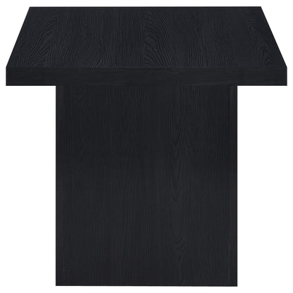  Coaster Furniture Devar 706408-S2 2-piece Square Cocktail Coffee End Table Set - Black IMAGE 3