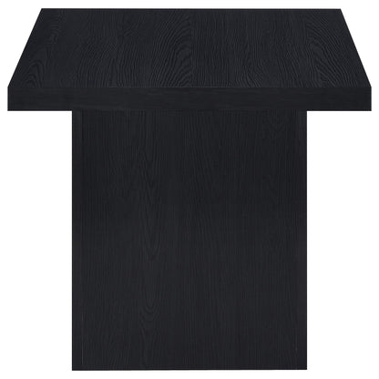  Coaster Furniture Devar 706408-S2 2-piece Square Cocktail Coffee End Table Set - Black IMAGE 4
