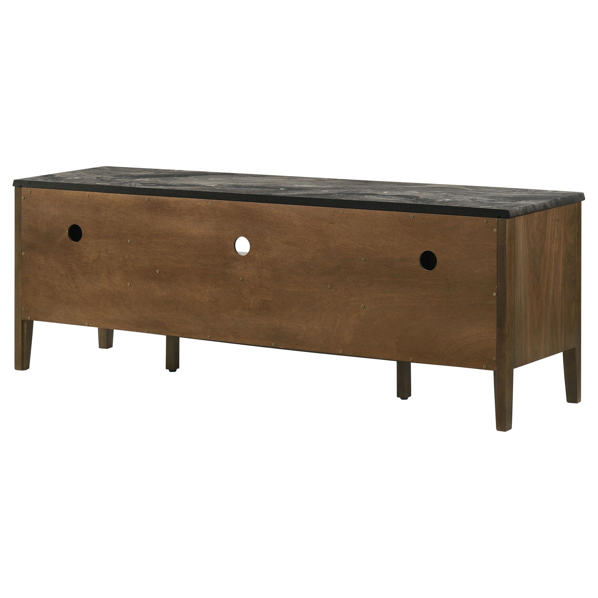  Coaster Furniture Bradley 706452 63-inch 2-Door SmartTop TV Stand Smokey and Brown - Smokey Grey/Brown IMAGE 11