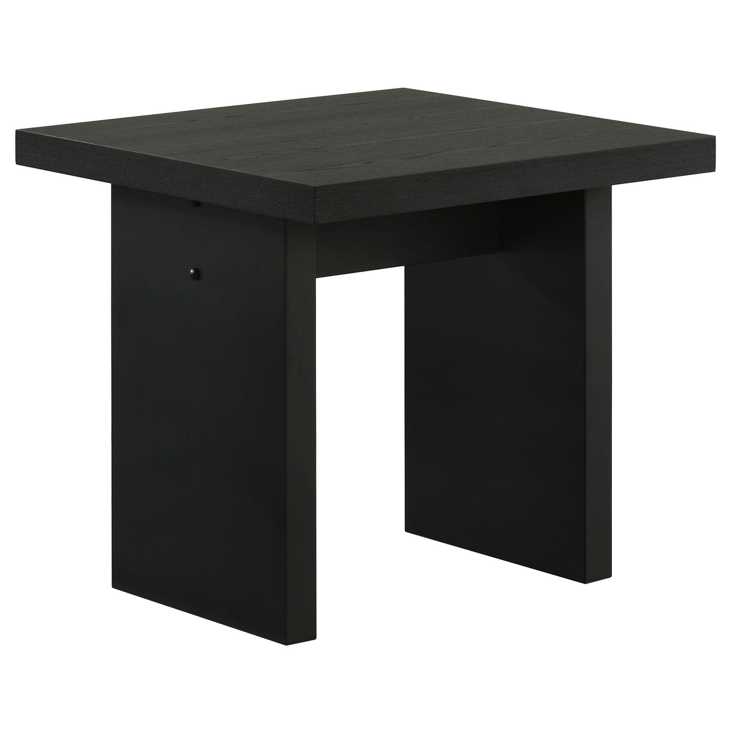  Coaster Furniture Decker 706477 Square Occasional End Table - Black IMAGE 1