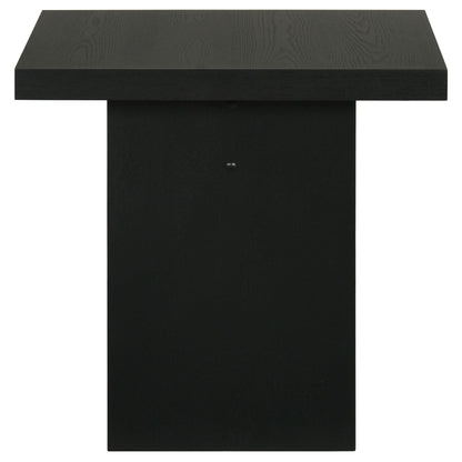  Coaster Furniture Decker 706477 Square Occasional End Table - Black IMAGE 3