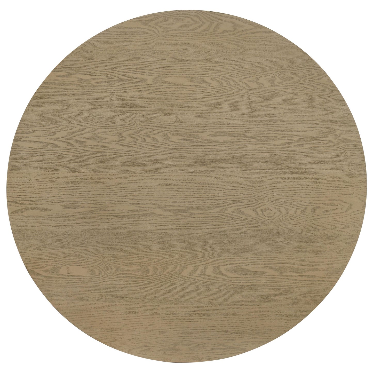  Coaster Furniture Hamlyn 706498 Round Fluted Occasional Coffee Table - Natural Oak IMAGE 4