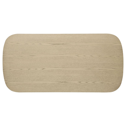  Coaster Furniture Kailani 706588-S3 3-piece Coastal Coffee and End Table Set - Beige Oak IMAGE 5