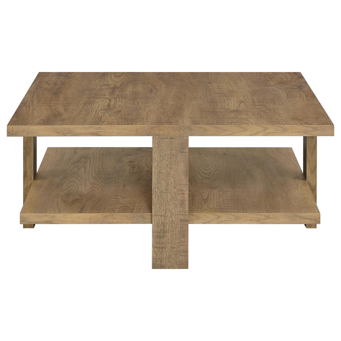  Coaster Furniture Dawn 707718-S3 3-piece Round Coffee and End Table Set - Mango Brown IMAGE 5