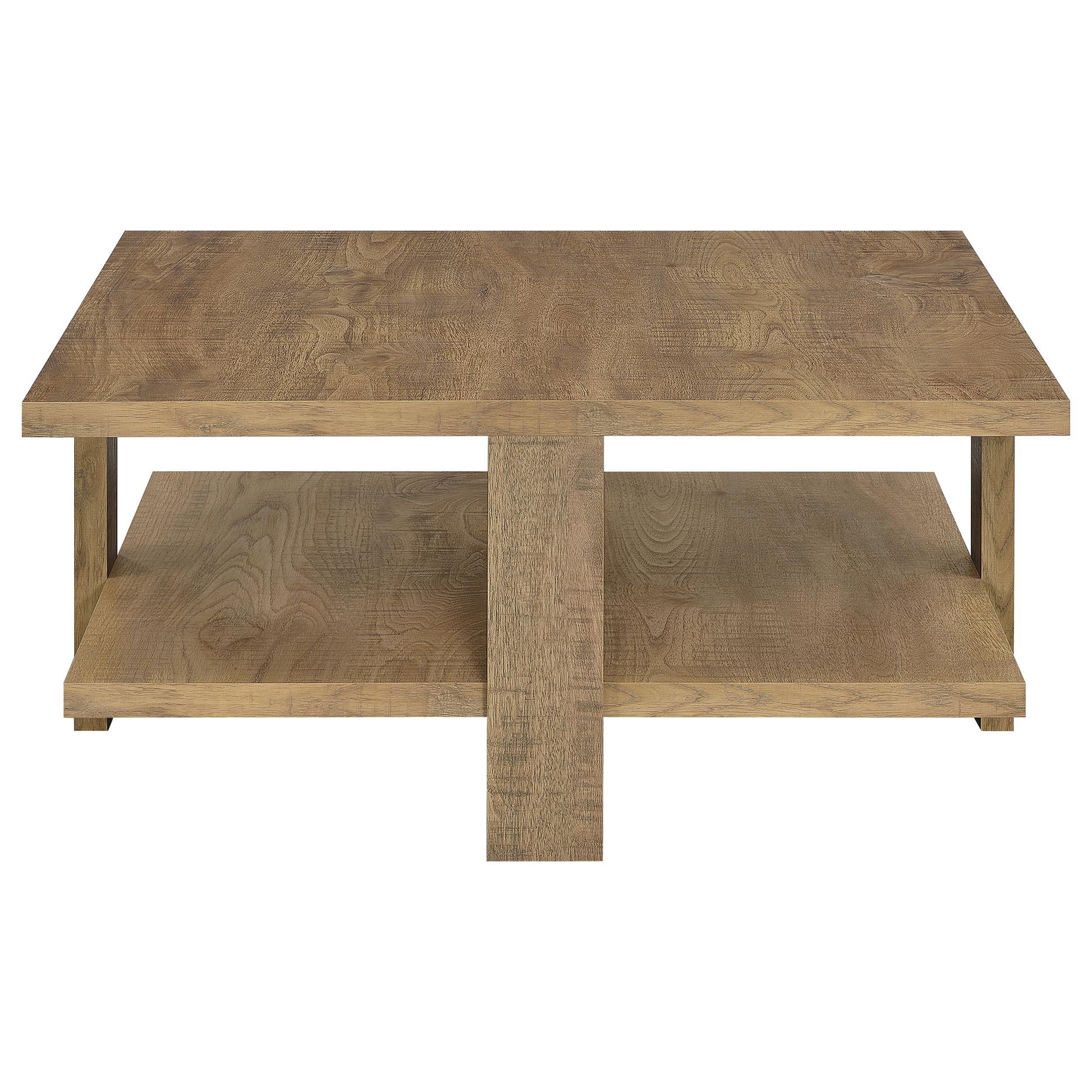  Coaster Furniture Dawn 707718-S3 3-piece Round Coffee and End Table Set - Mango Brown IMAGE 5