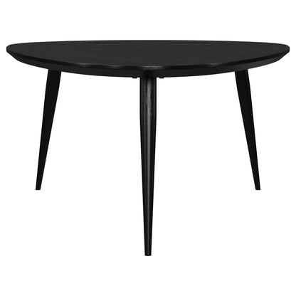  Coaster Furniture Odessa 707918-S3 3-piece Triangular Coffee and End Table Set - Black IMAGE 10